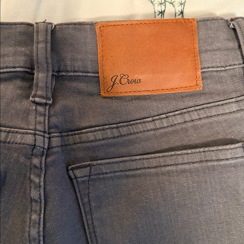 J. Crew Women's Gray Toothpick Jeans-24 - Picture 5 of 12
